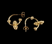 Sofic S. Earrings Grozdic Saraf gold plated